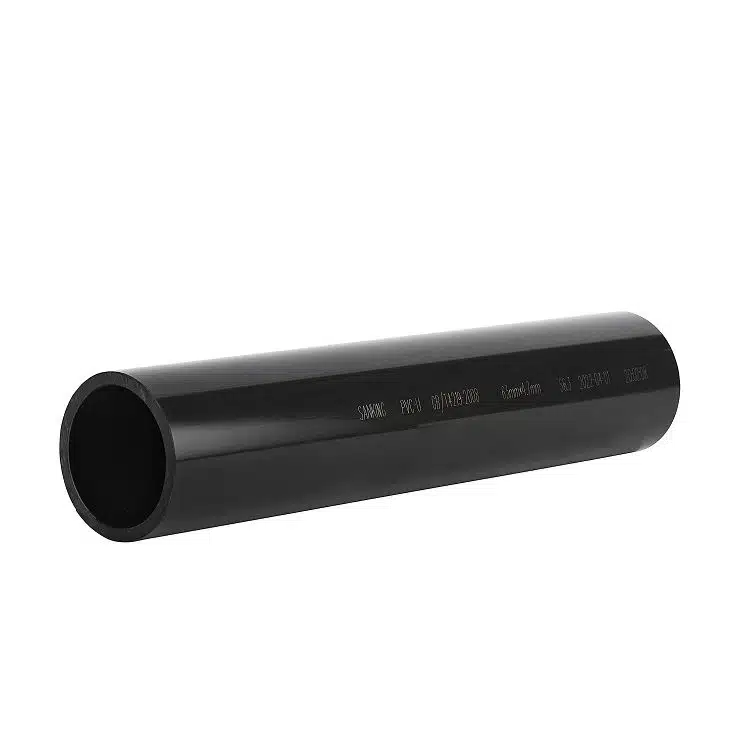 צינור 20 PVC שחור – 2 מטר
