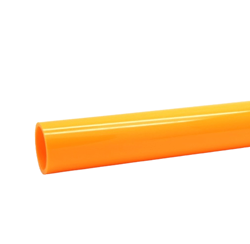 צינור 25 PVC כתום – 2 מטר